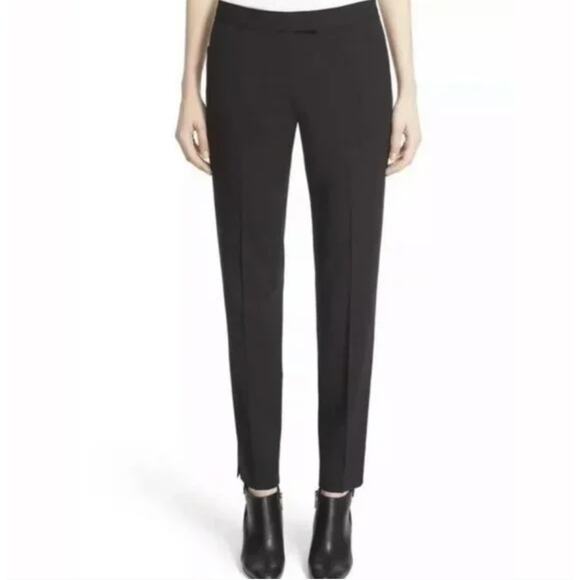 Lafayette 148 Women's Black Irving Business Pants Size 4 - Picture 1 of 10